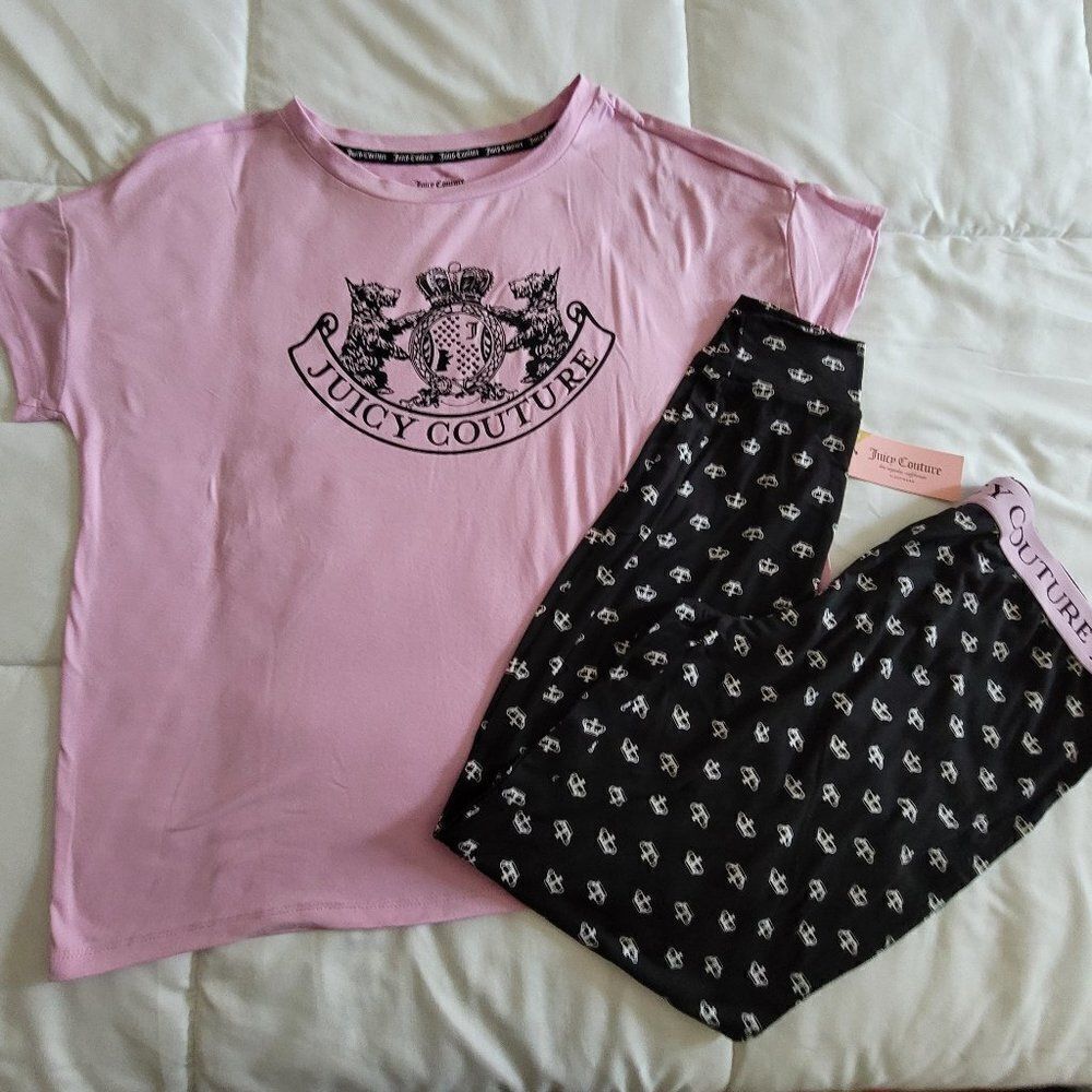 JUICY COUTURE PAJAMA 2PCS SET 516